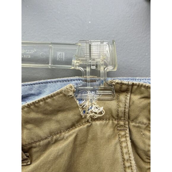 Polo Ralph Lauren‎ Shorts Men 34 Bermuda Cotton Relaxed Khaki Y2K Neutral * - Picture 6 of 9